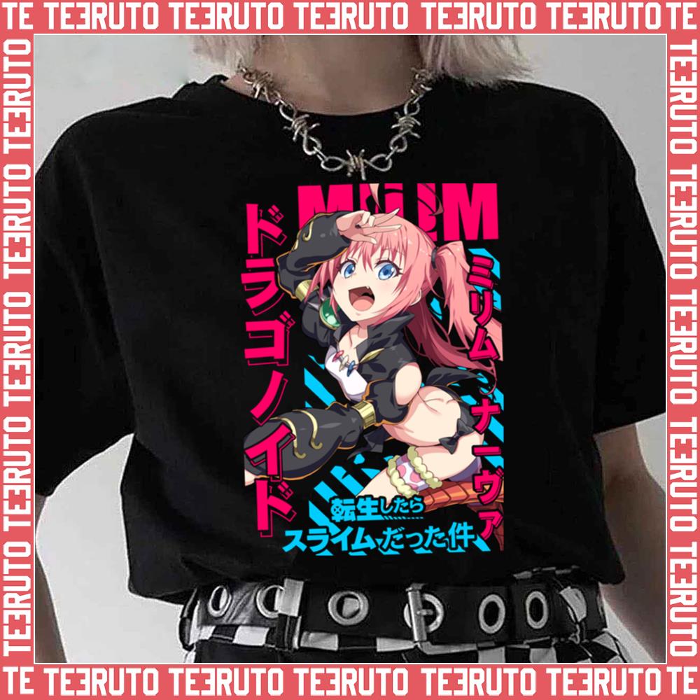 Milim Nava Pink Design Tensei Shitara Slime Unisex T-Shirt