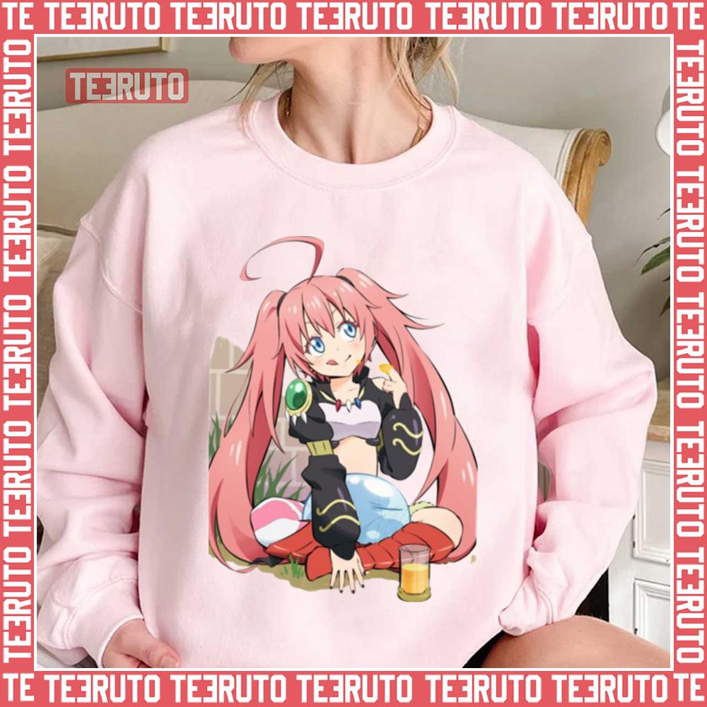 Milim Nava Pink Hair Tensei Shitara Slime Unisex Sweatshirt