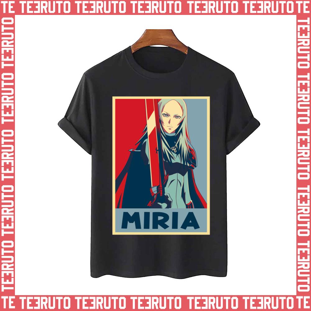 Miria Japanese Manga Claymore Unisex T-Shirt
