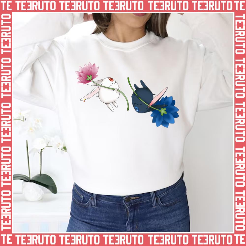 Mokonas And Black Mokona Flower Xxx Holic Unisex Sweatshirt