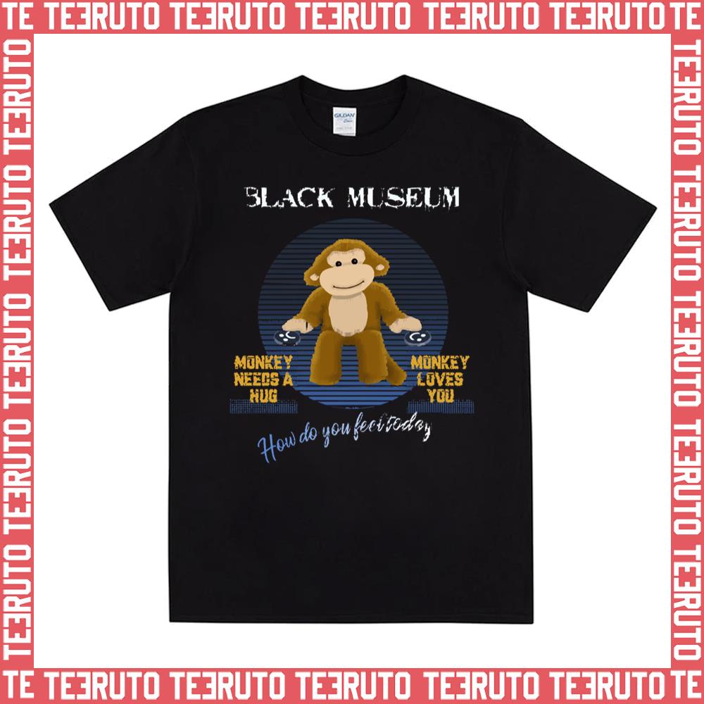 Monkey Black Museum Black Mirror Unisex T-Shirt
