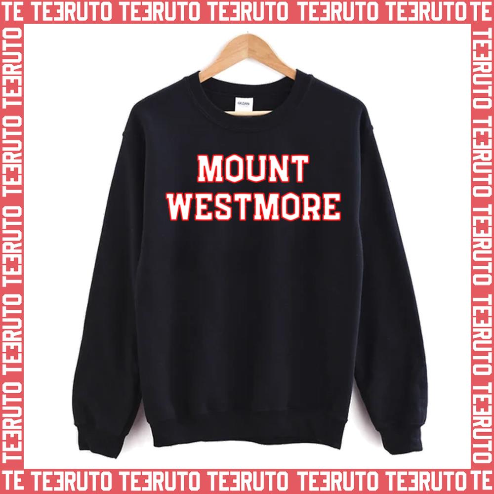 Mount Westmore White Logo Unisex Sweatshirt