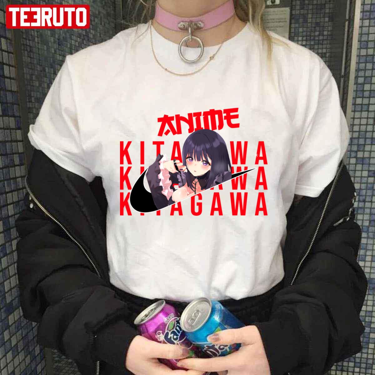 Nike Logo X My Dress Up Darling Anime Kitagawa Fanart Unisex T-Shirt