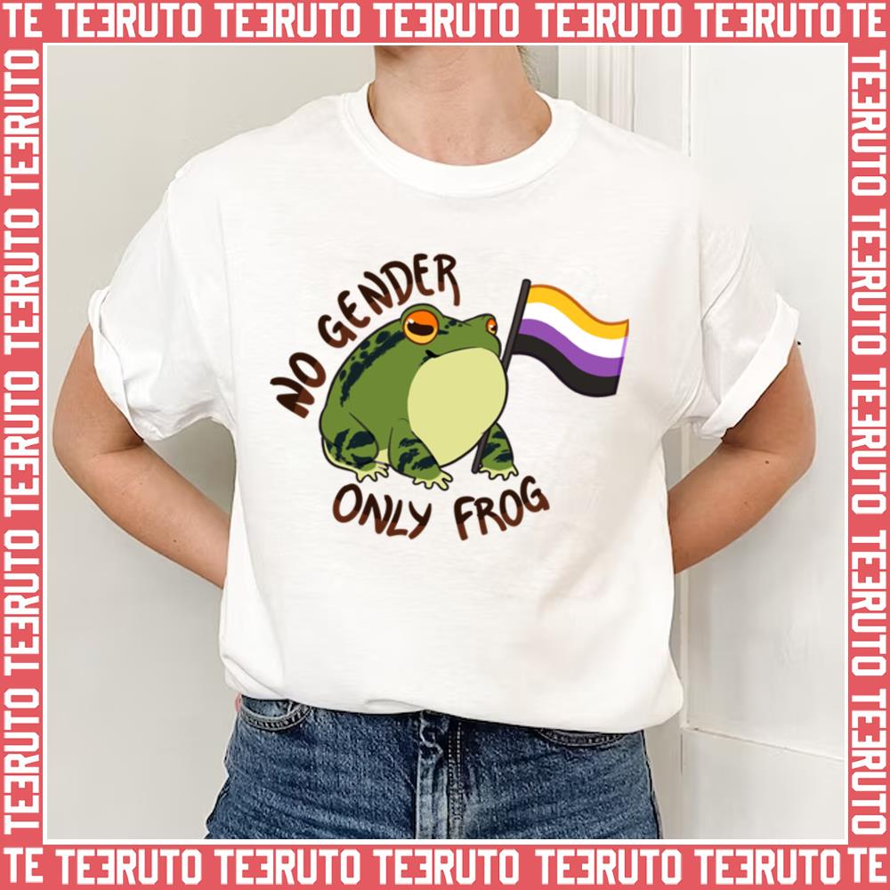 No Gender Only Frog Pride Nonbinary Lgbtq Pride Month Unisex Sweatshirt