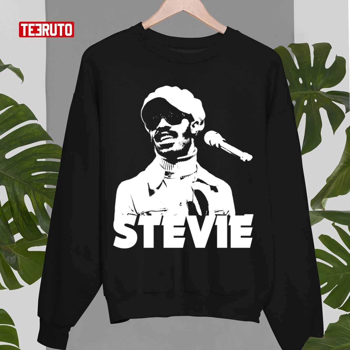 Noir Art Of Stevie Wonder Unisex Sweatshirt