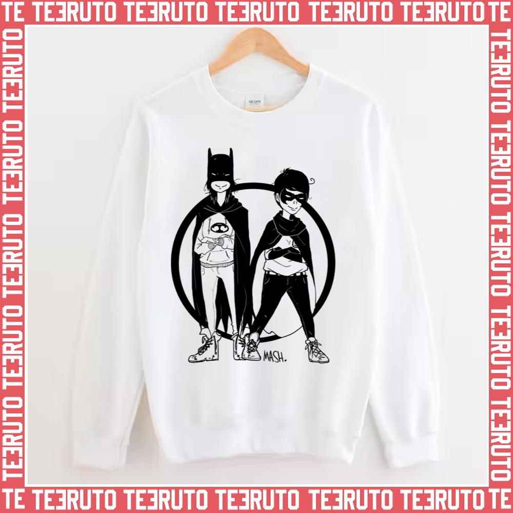 Old School Batman Cosplay Tegan And Sara Unisex Sweatshirt