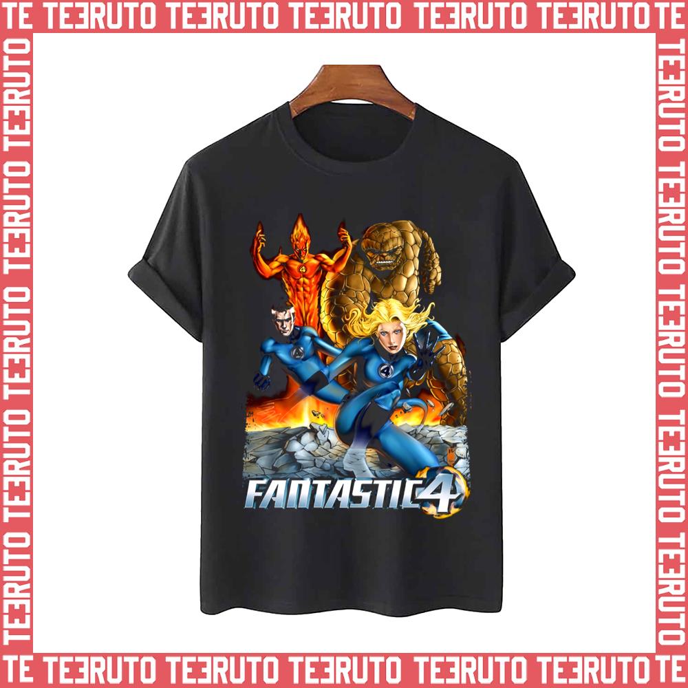 Or Glass Slipped From My Fingers Fantasic Four Unisex T-Shirt