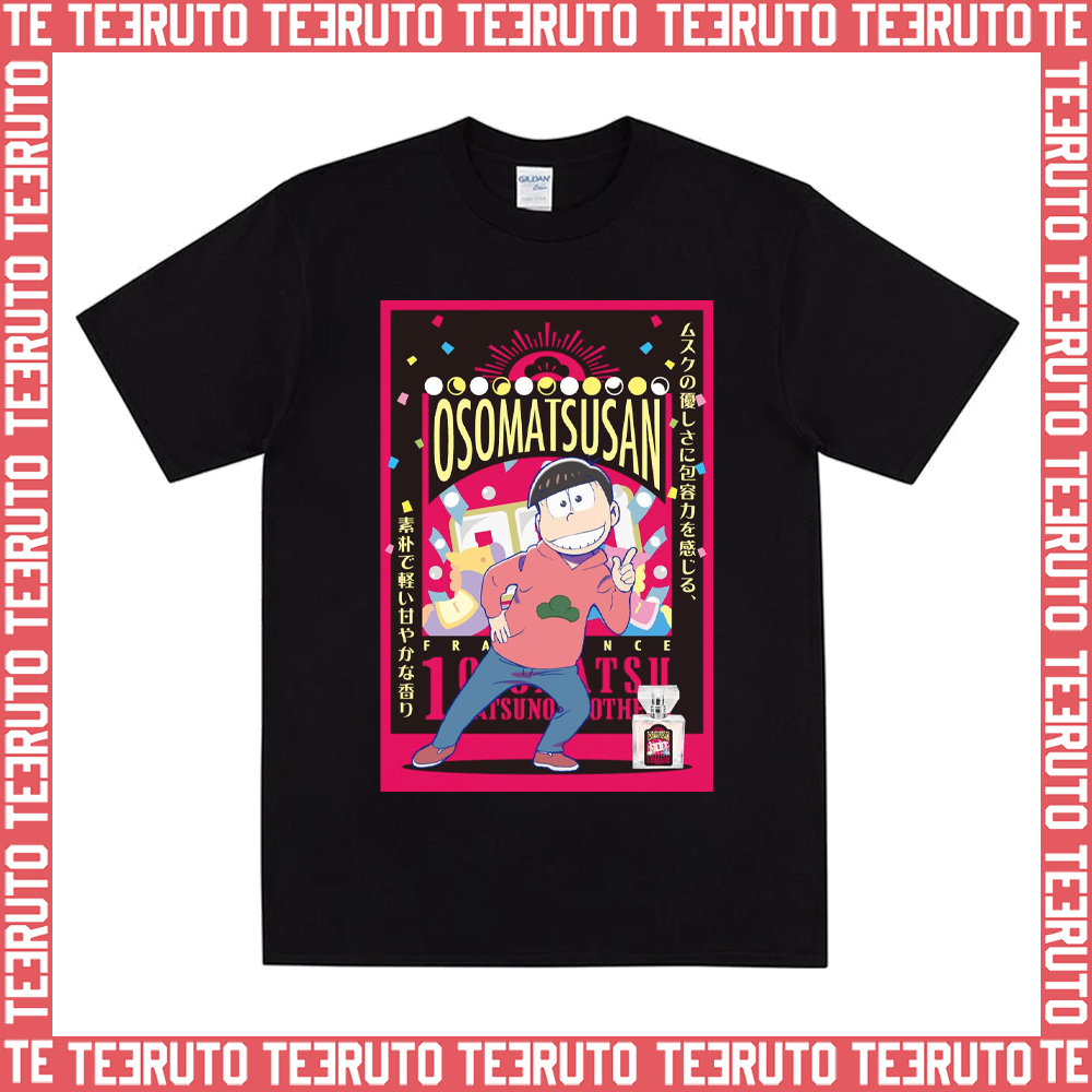 Osomatsusan Funny Pink Design Anime Unisex T-Shirt