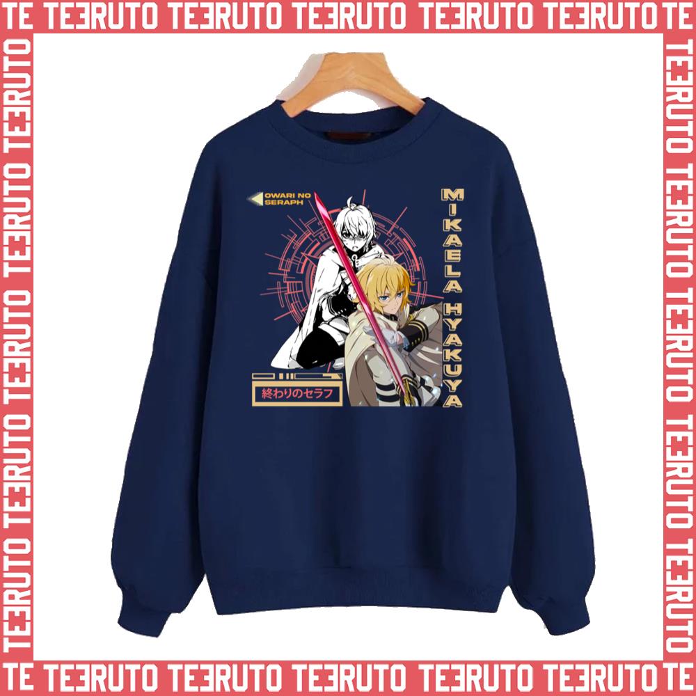 Owari No Seraphseraph Of The End Mikaela Hyakuya Anime Unisex Sweatshirt