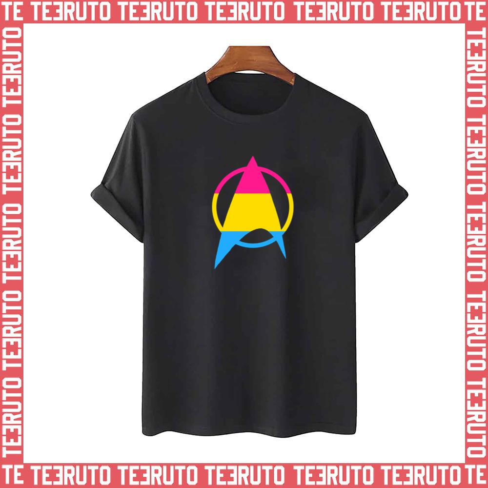 Pansexual Starfleet Pride Lgbtq Pride Month Unisex T-Shirt