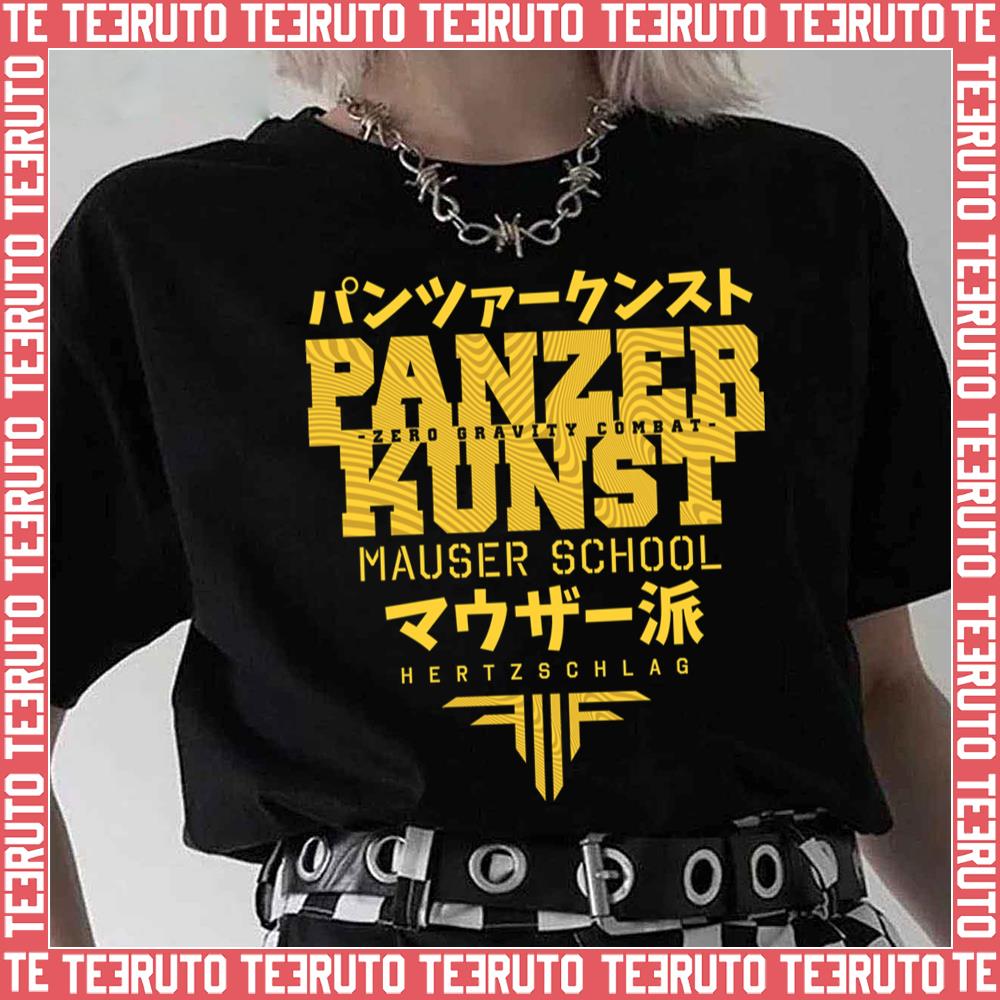 Panzer Kunst Alita Battle Angel Manga Unisex T-Shirt - Teeruto