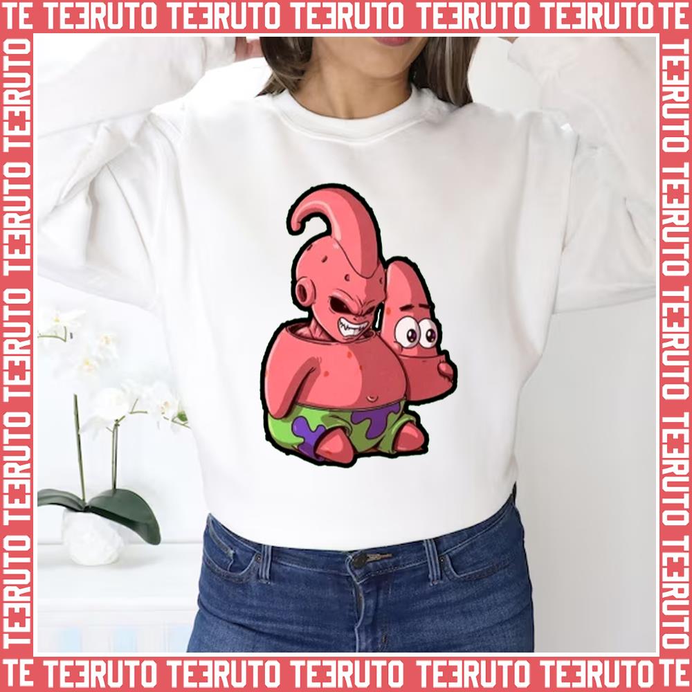 Patrick Disguise Graphic Majin Buu Dragon Ball Unisex Sweatshirt