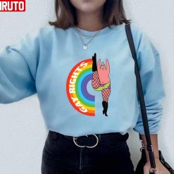 Patrick Star Gay Rights Lgbtq Pride Month Unisex Sweatshirt