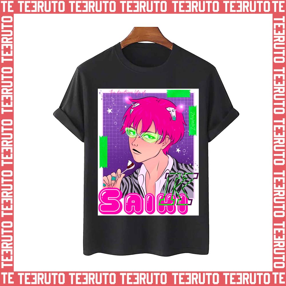 Pink Graphic The Disastrous Life Of Saiki K Saiki Unisex T-Shirt