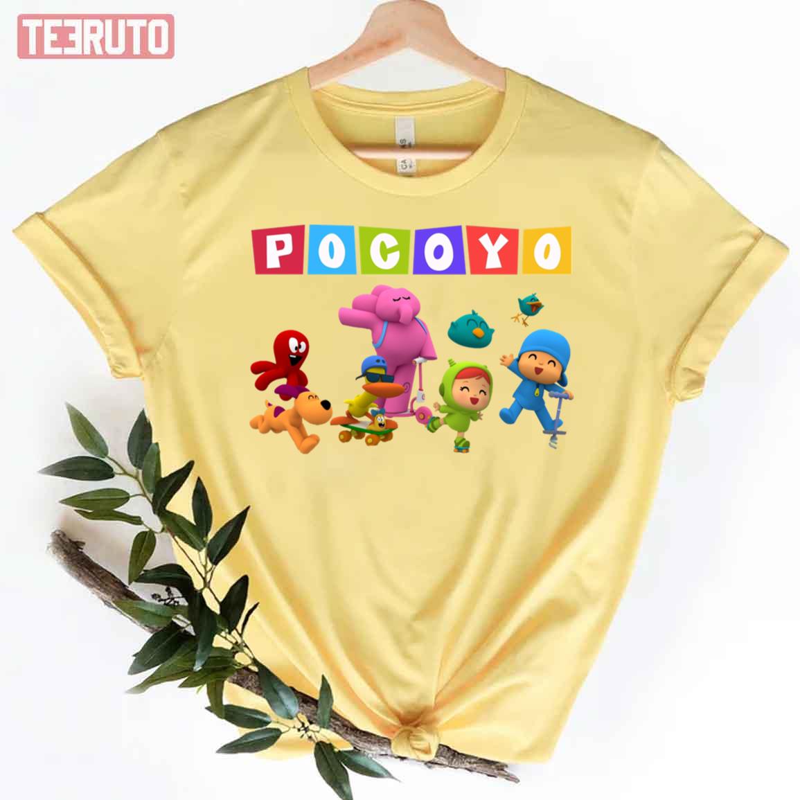 Playing Together Pocoyo Friends Unisex T-Shirt