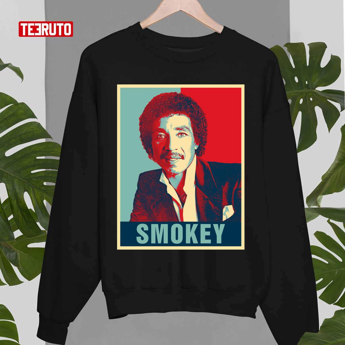 Pop Art Hope Retro Smokey Robinson Portrait Unisex Sweatshirt