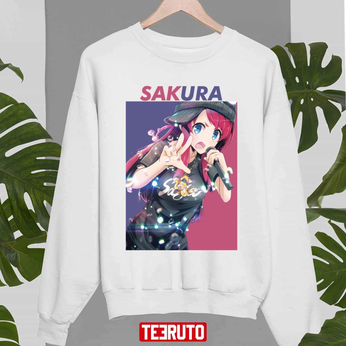 Pretty Girl Sakura Minamoto Zombie Land Saga Unisex Sweatshirt