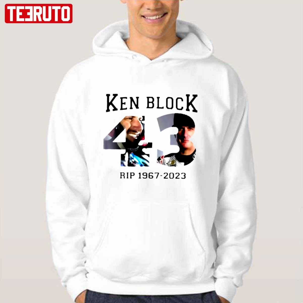 Rip Ken Block 1967 2023 Thank You For The Memories Graphic Unisex Hoodie