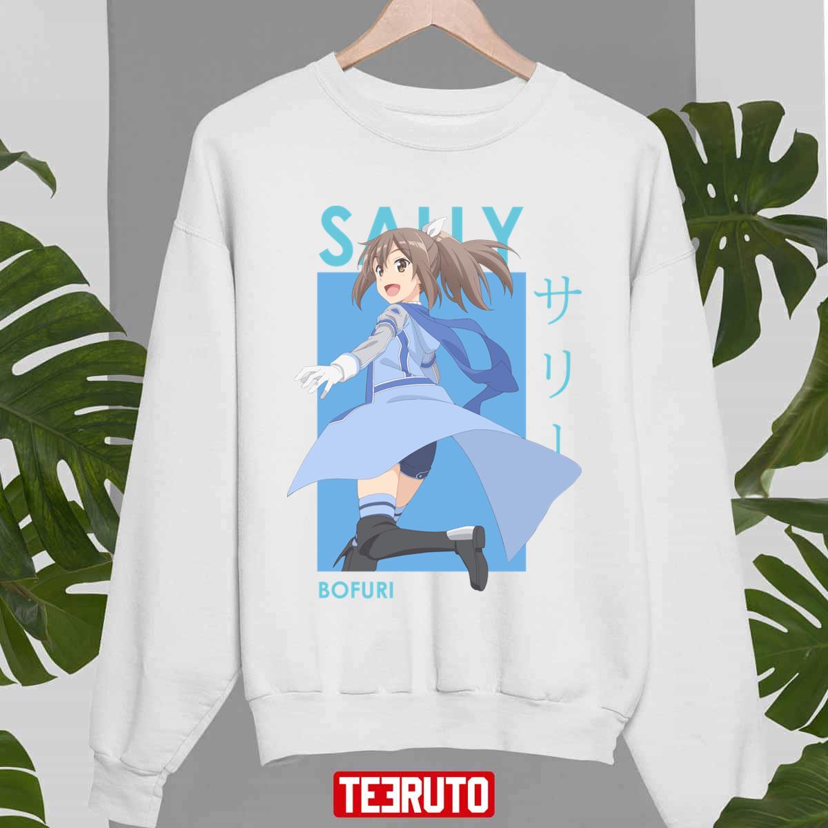 Sally Risa Shiramine Bofuri Card Anime Cute Girl Unisex Sweatshirt