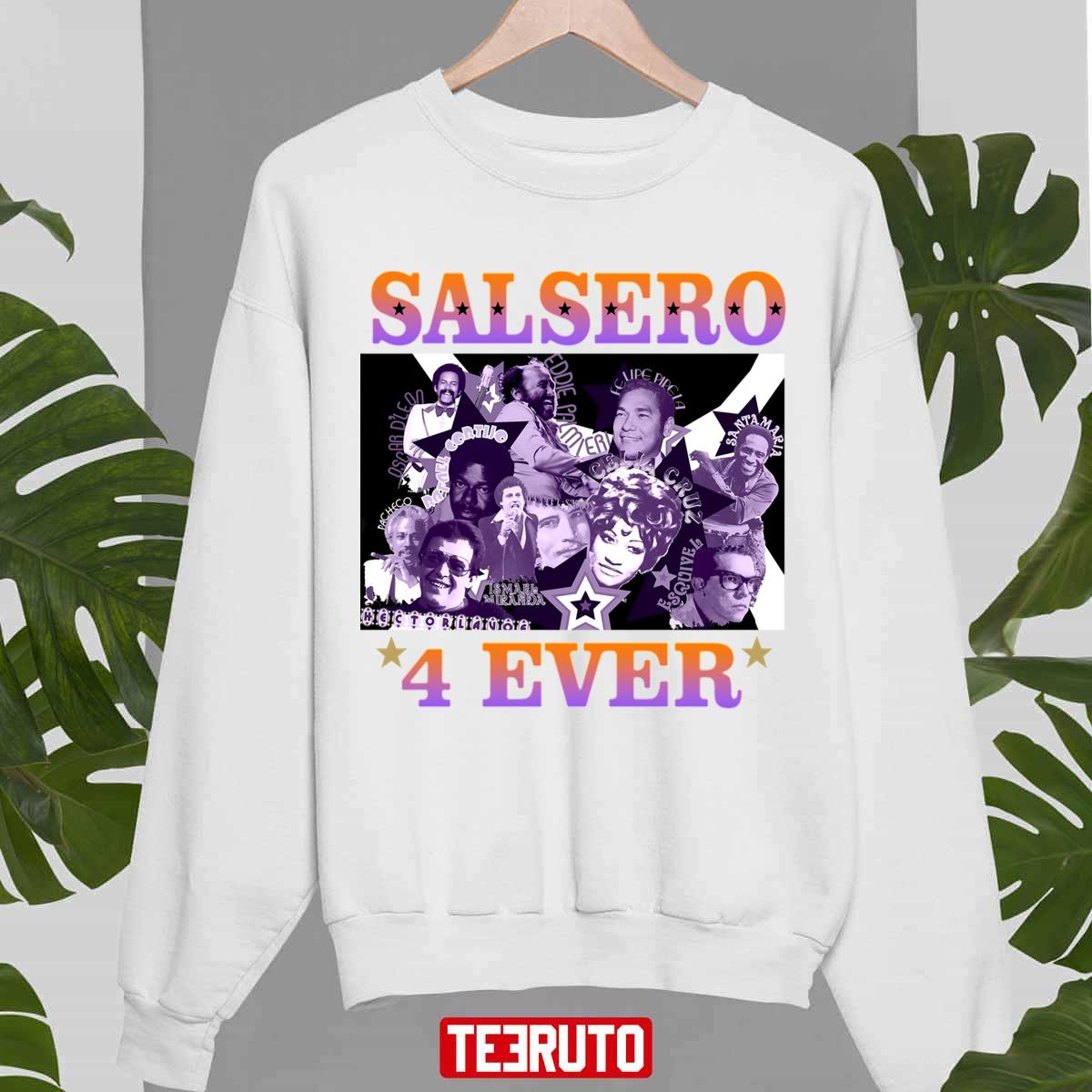 Salsero 4 Ever Salsa Fania All Stars Celia Cruz Unisex Sweatshirt