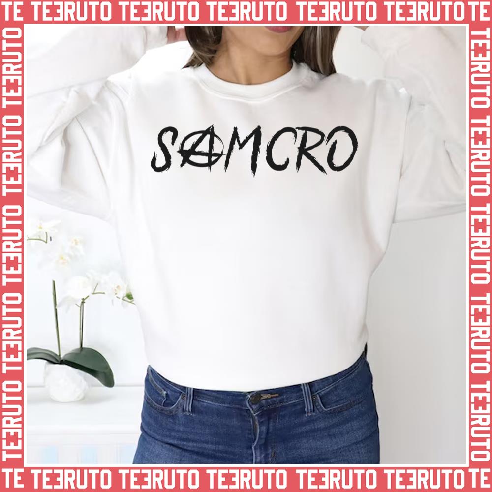 Samcro Black Text Sons Of Anarchy Unisex Sweatshirt