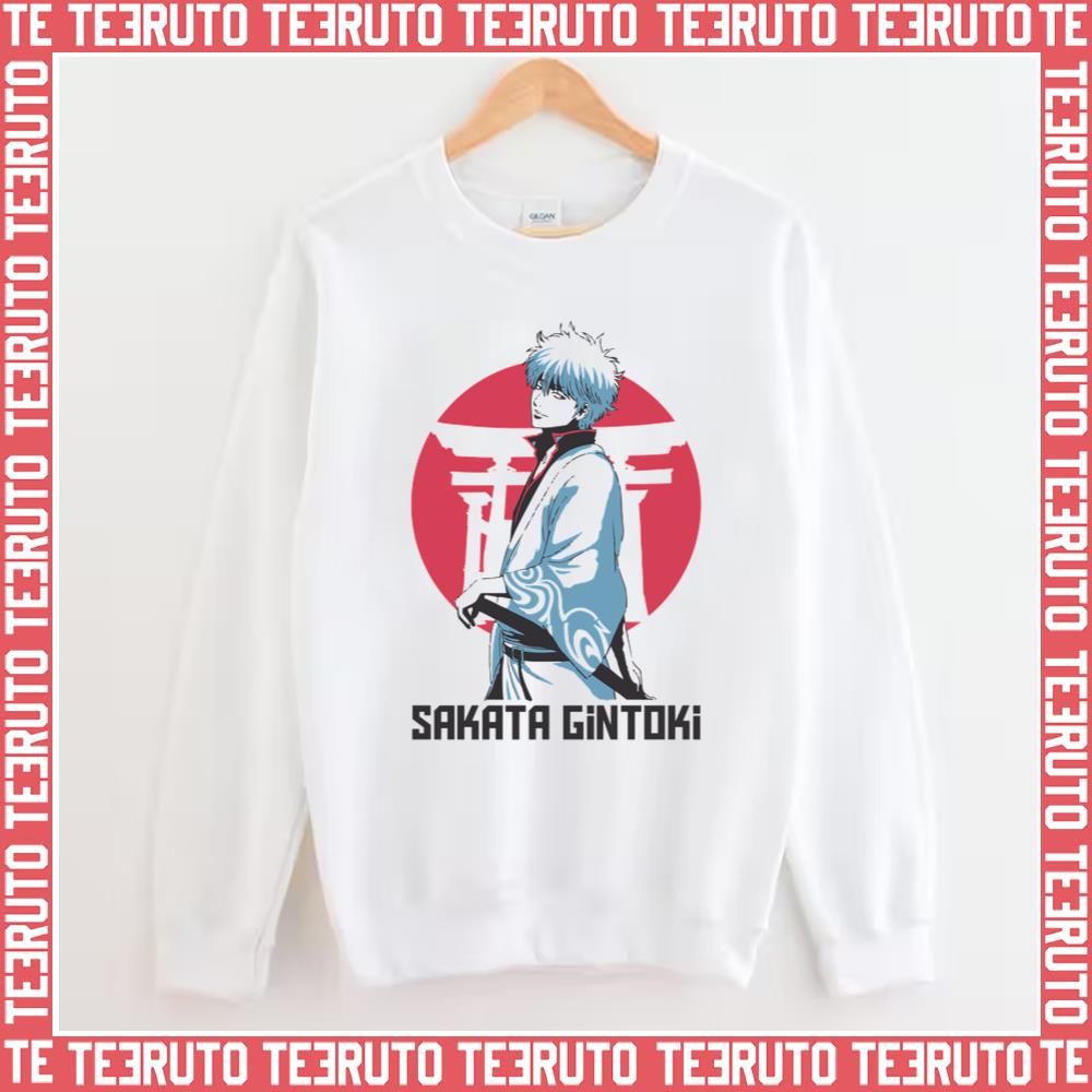 Samurai Art Gintama Sakata Gintoki Long Unisex Sweatshirt Teeruto 0099