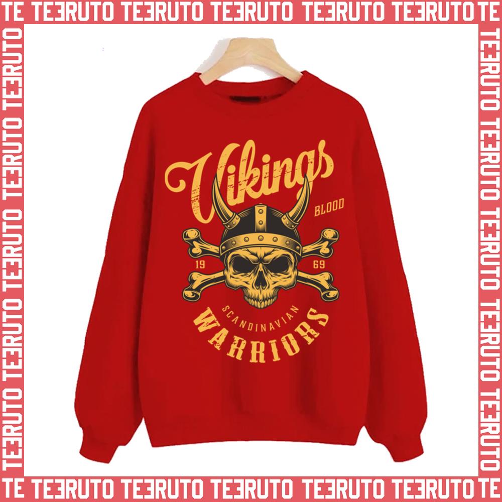 FA La La La Valhalla La Vikingen - Kerst Christmas Unisex Kersttrui, Donkerblauw, S