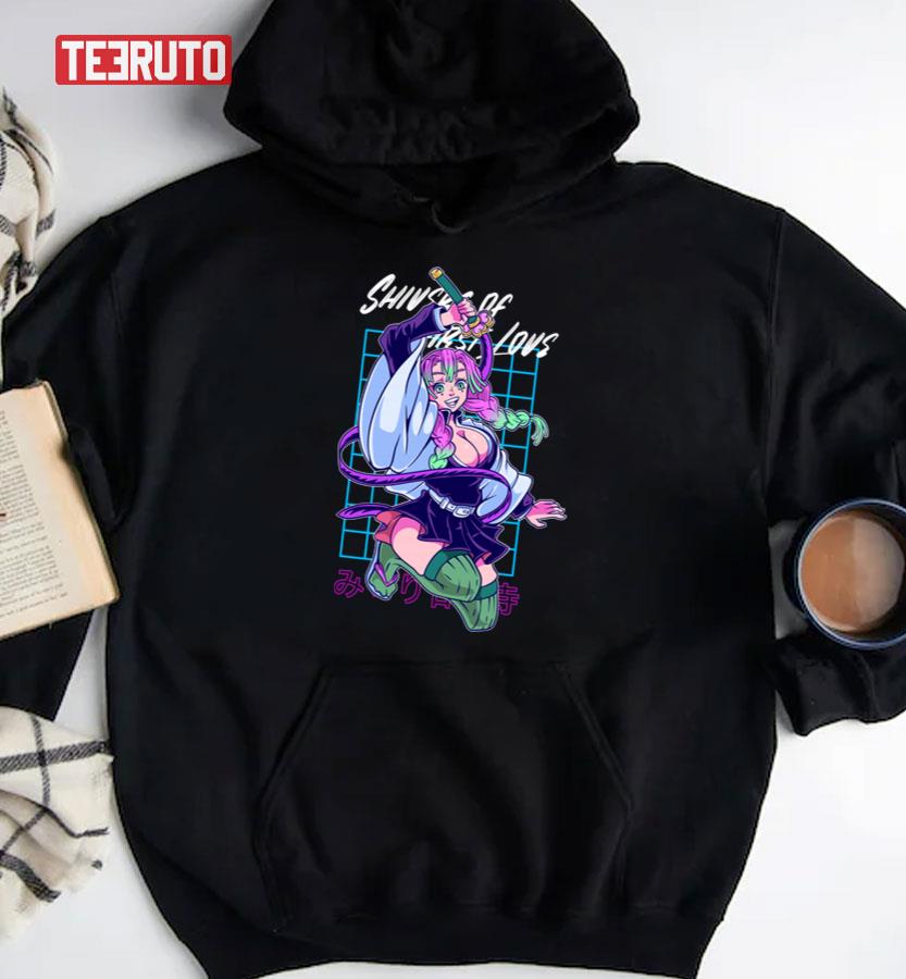 Shivers Of First Love Mitsuri Kanroji Demon Slayer Unisex Hoodie - Teeruto