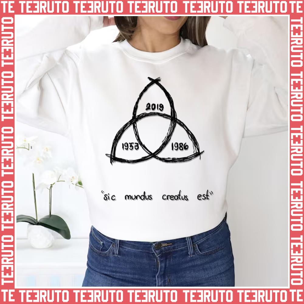 3styler T-Shirt Uomo SIC Mundus Creatus EST - Serie TV Dark Linea Vintage Cotone Organico 140 Gr Mq 118764616