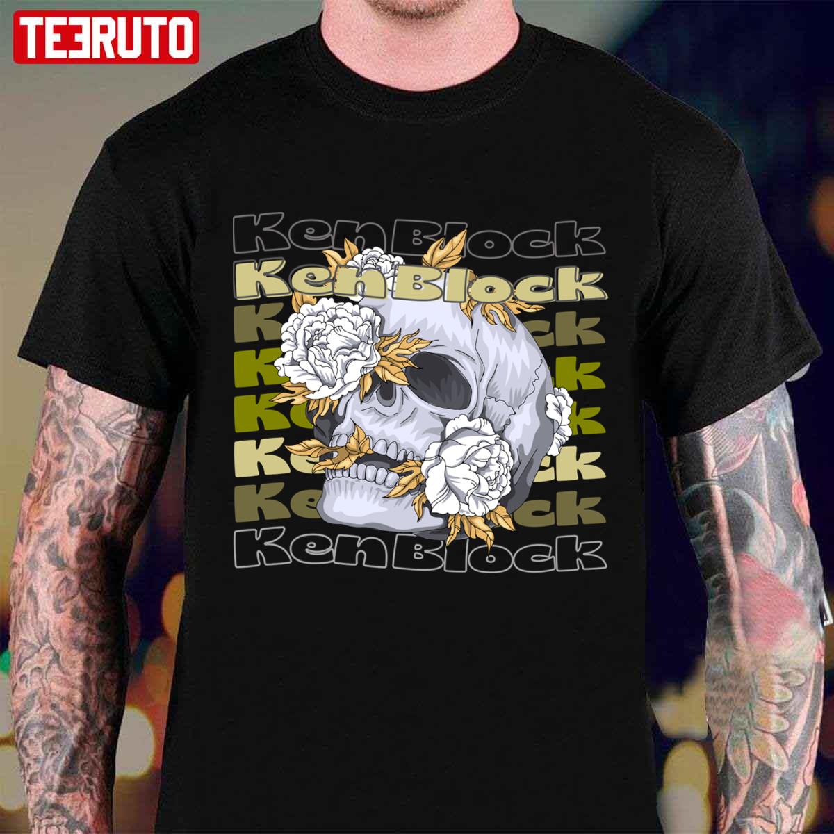Skull Ken Block 43 Design Unisex T-Shirt