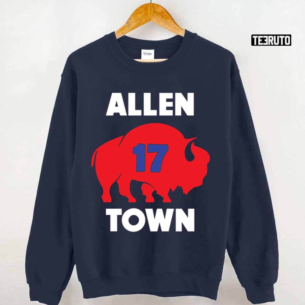 Sport Team Buffalo Bills Allen Town 17 Josh Allen Unisex