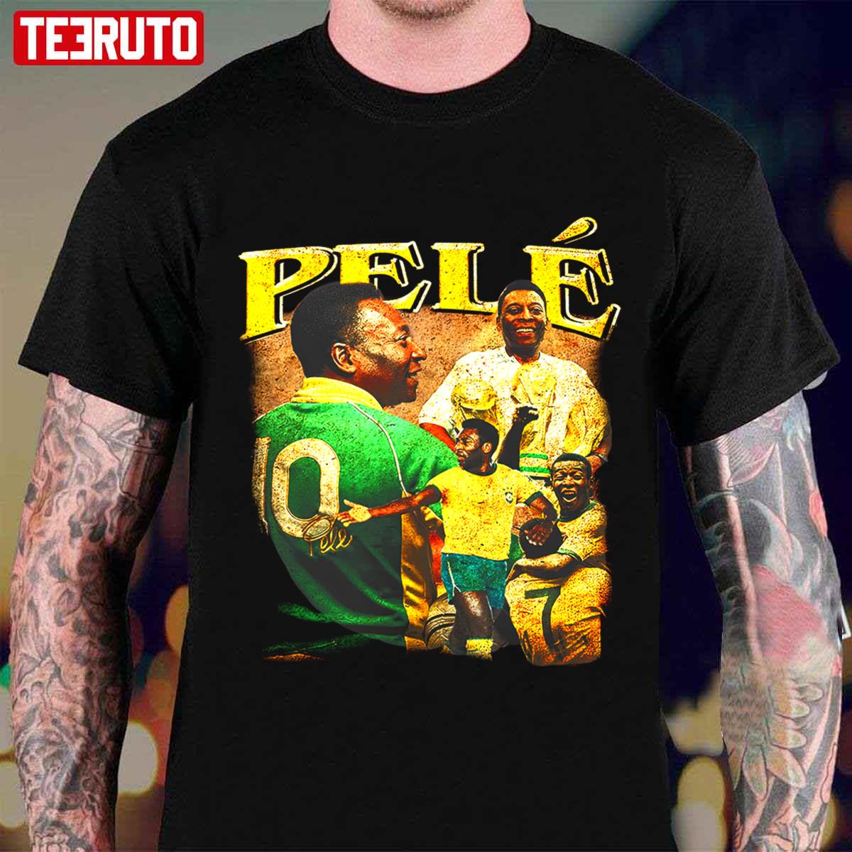 Sports Soccer Pele The King Unisex T-Shirt