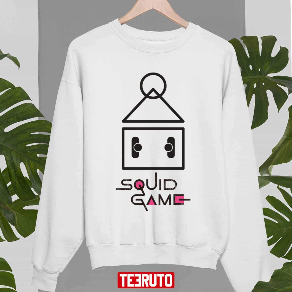 Squid Game Court Outline Logo Unisex Sweatshirt