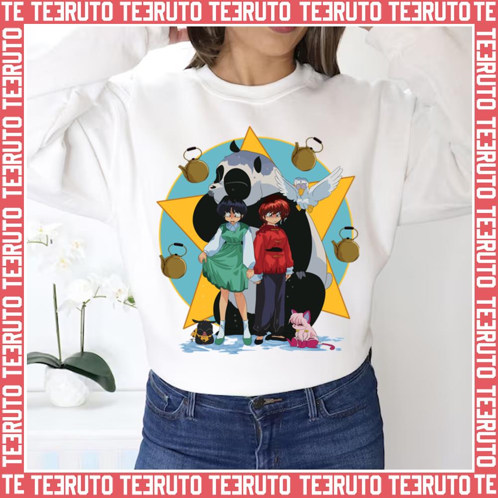 Star Art Ranma Transformation Unisex Sweatshirt