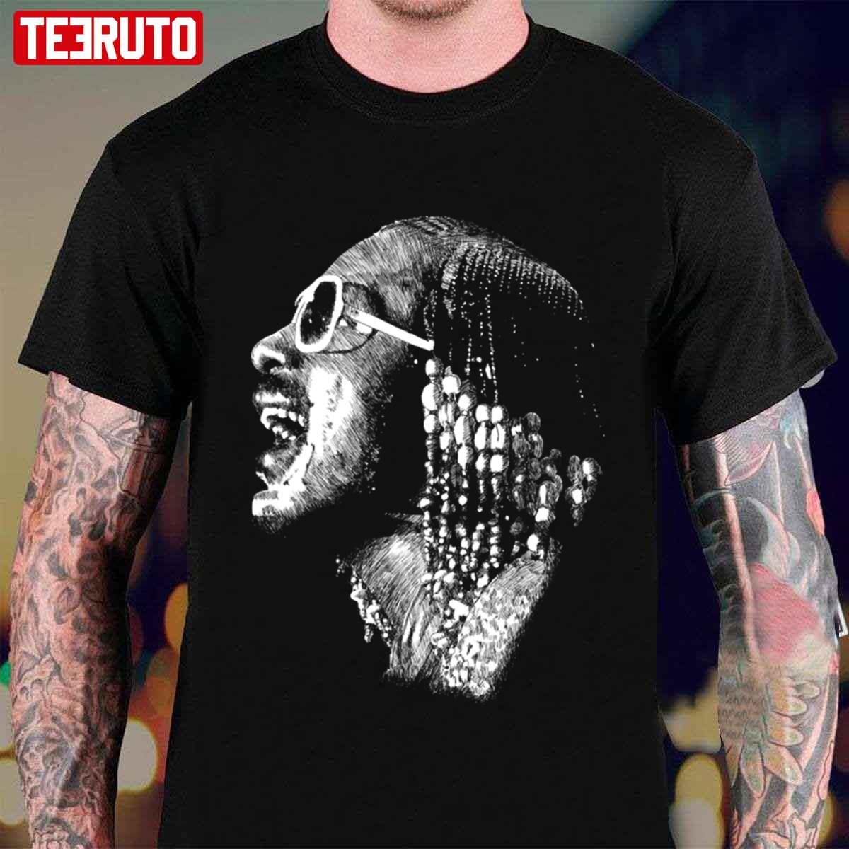 Stevie Wonder Inspirational Unisex T-Shirt