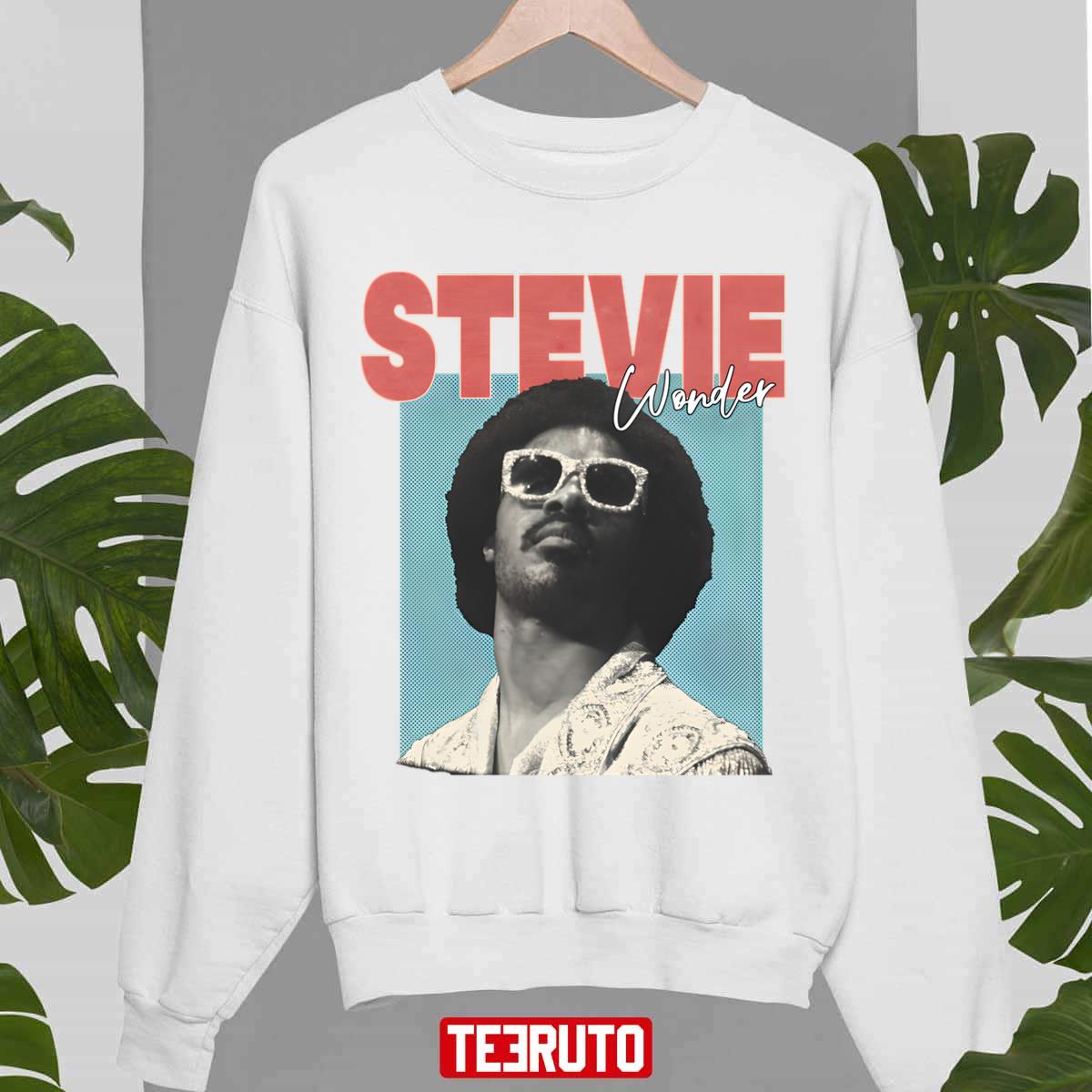Stevland Hardaway Morris Stevie Wonder Retro Vintage Unisex Sweatshirt