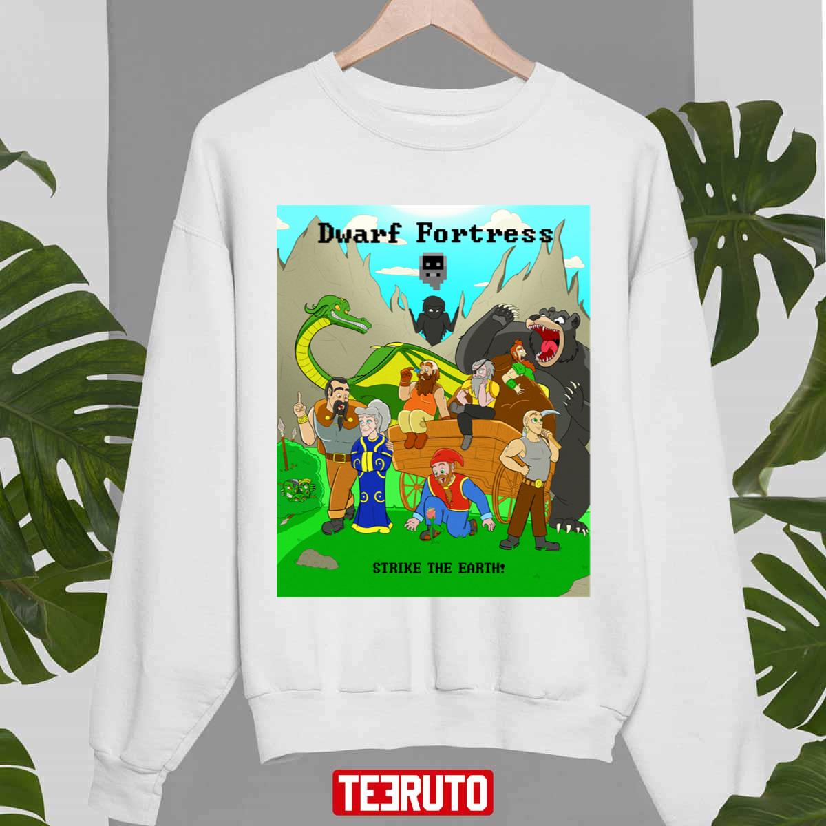 Strike The Earth Dwarf Fortress Unisex Sweatshirt