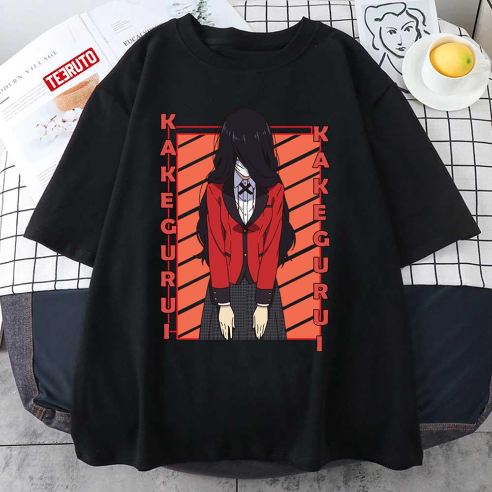 Sumika Warakubami Kakegurui Kakegurui Twin Color Stripe Design Unisex T-Shirt
