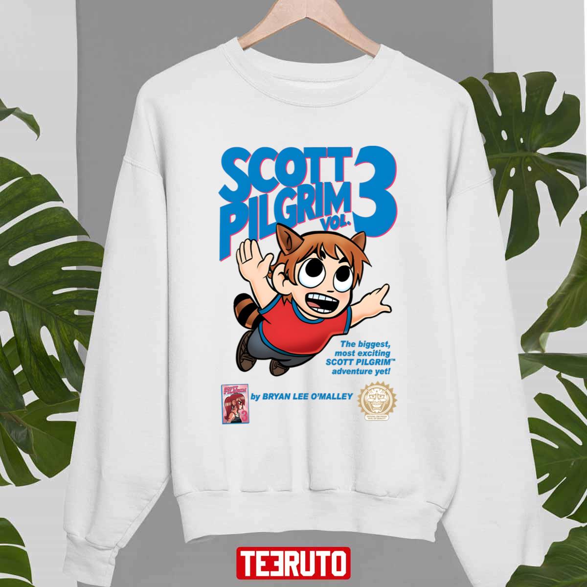 Super Mario Bros Inspired Scott Pilgrim Act Scott Pilgrim Vs. The World Unisex Sweatshirt
