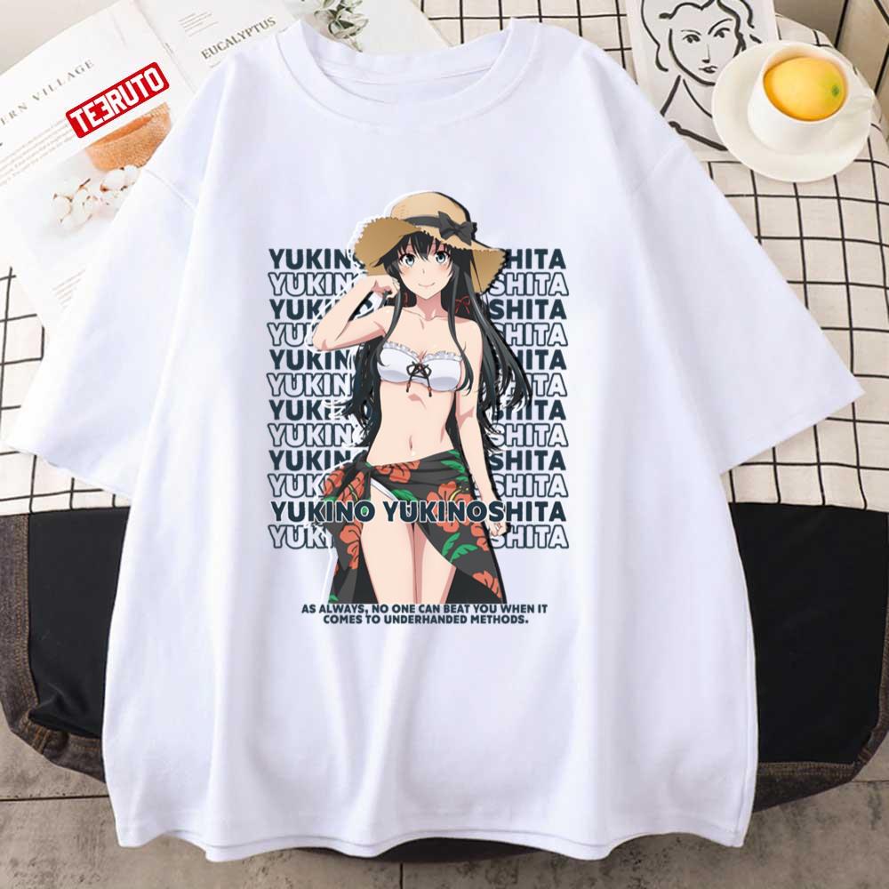 Swimsuit Attire Yukino Yukinoshita Oregairu Unisex T-Shirt