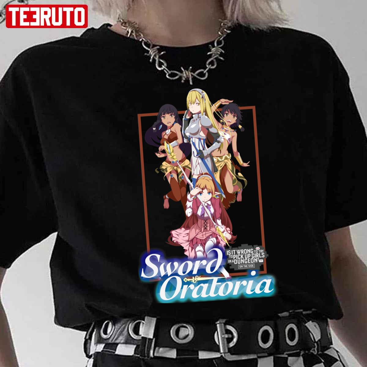 Danmachi hoodie Clearance