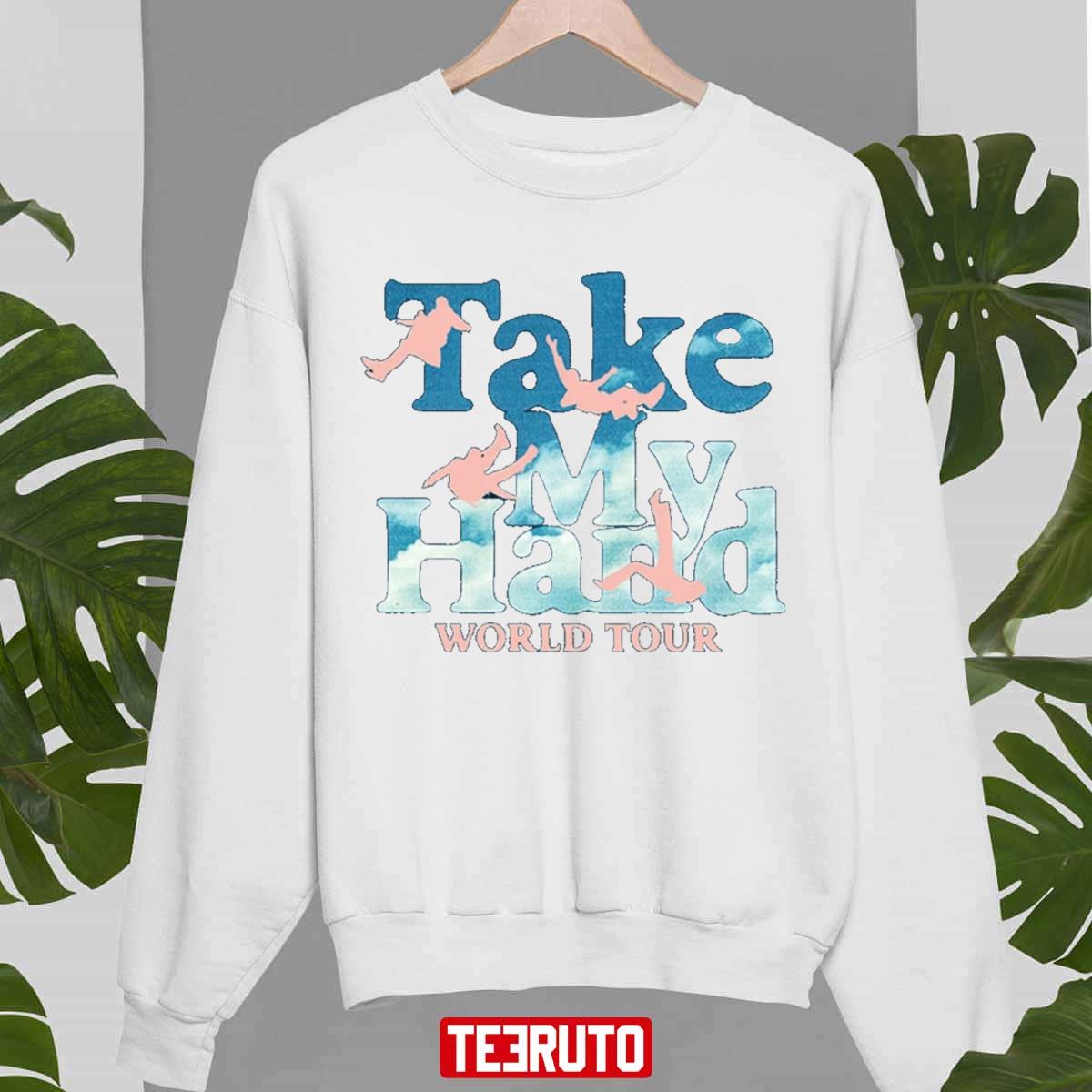 Take My Hand World Tour 5sos 5 Seconds Of Summer Band Artwork Unisex Sweatshirt