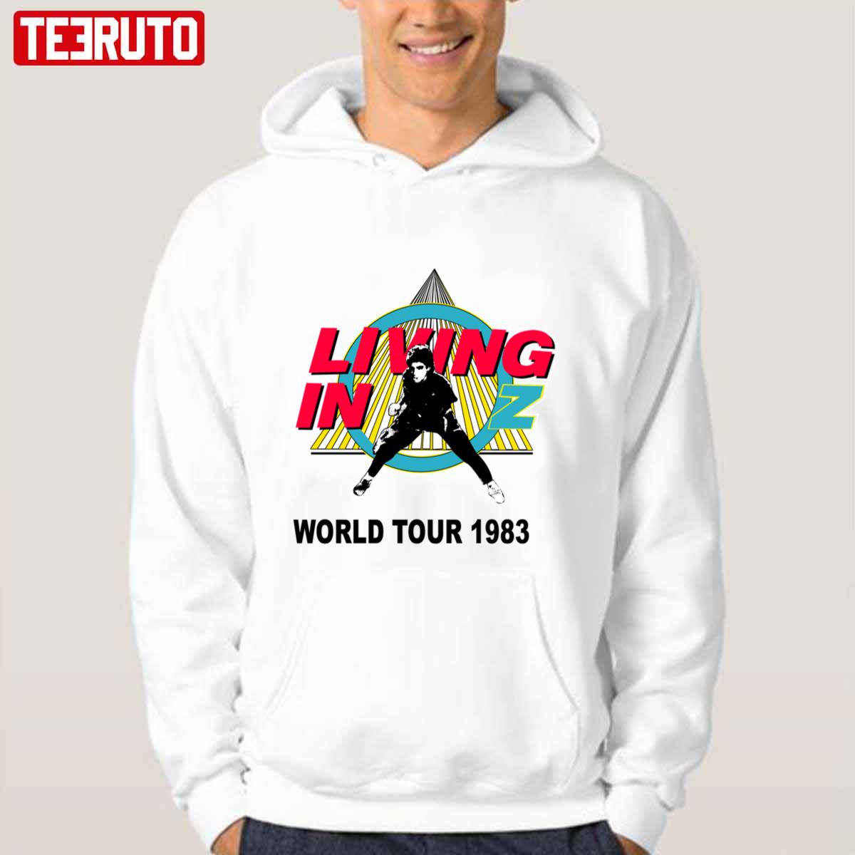 The Best Rick Springfield 1983 Living In Oz Vintage 80s Unisex Hoodie
