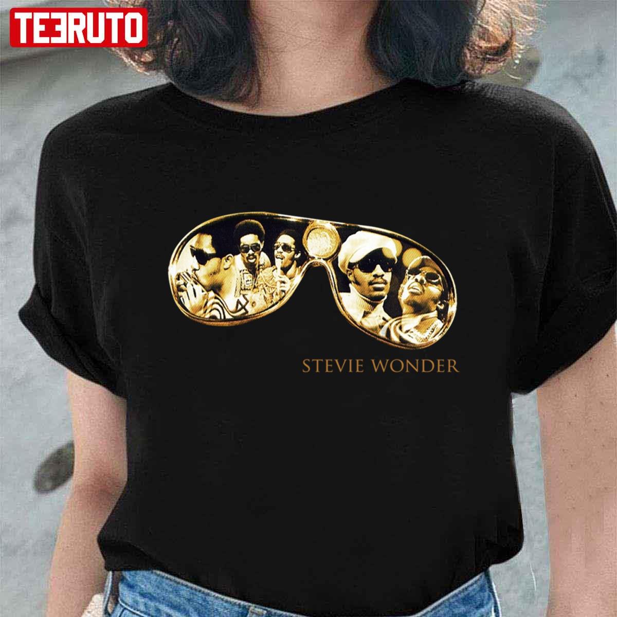 The Glasses Stevie Wonder Graphic Unisex T-Shirt