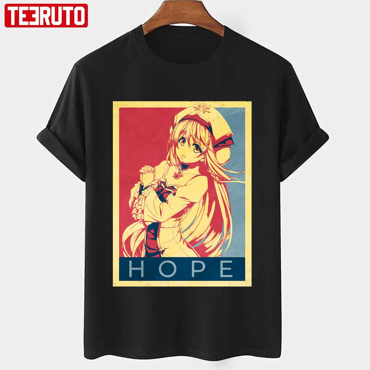 The Goblin Slayer Priestess Politcal Anime Hope Style Unisex T-Shirt