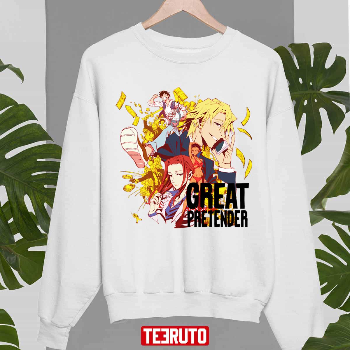 The Great Pretender Anime Series Unisex Sweatshirt - Teeruto