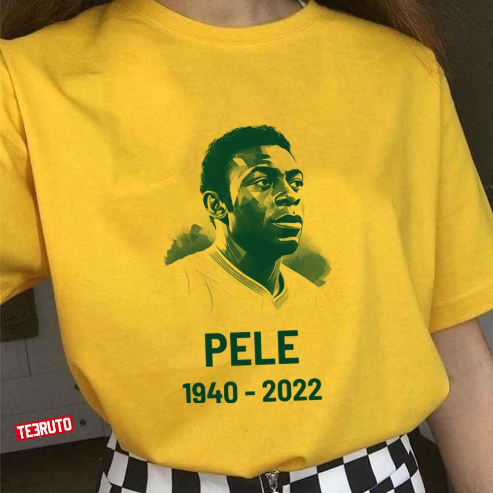 The Greatest Footballer Pele Tribute Design Unisex T-Shirt