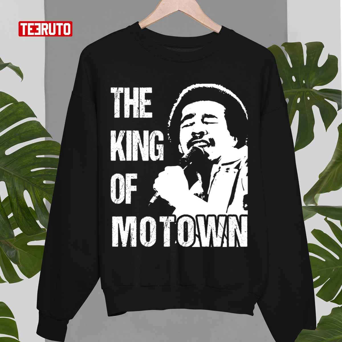 The King Of Motown Poster Smokey Robinson Graphic Unisex Sweatshirt