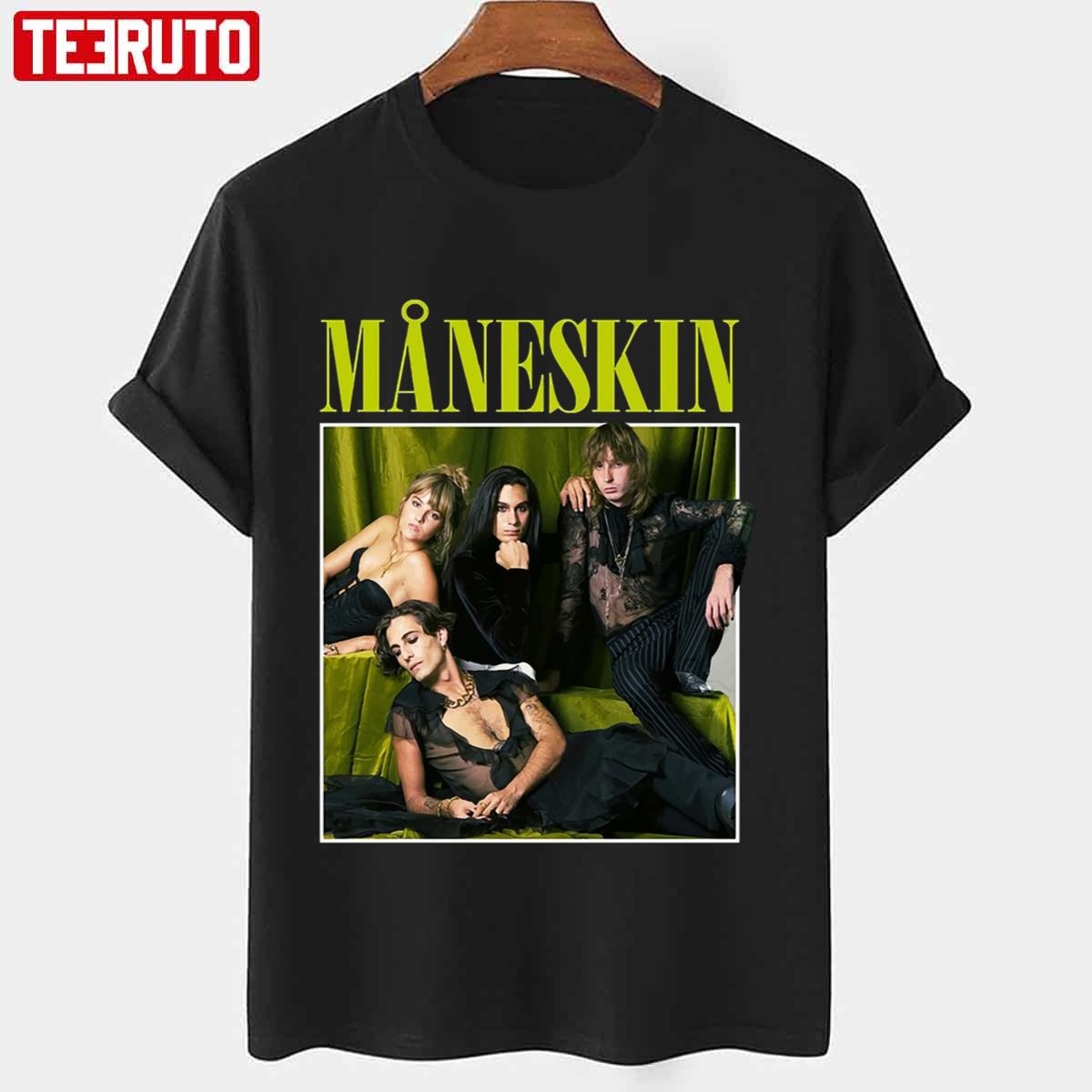 The Official Of Måneskin Maneskin Homepage Retro Unisex T-Shirt