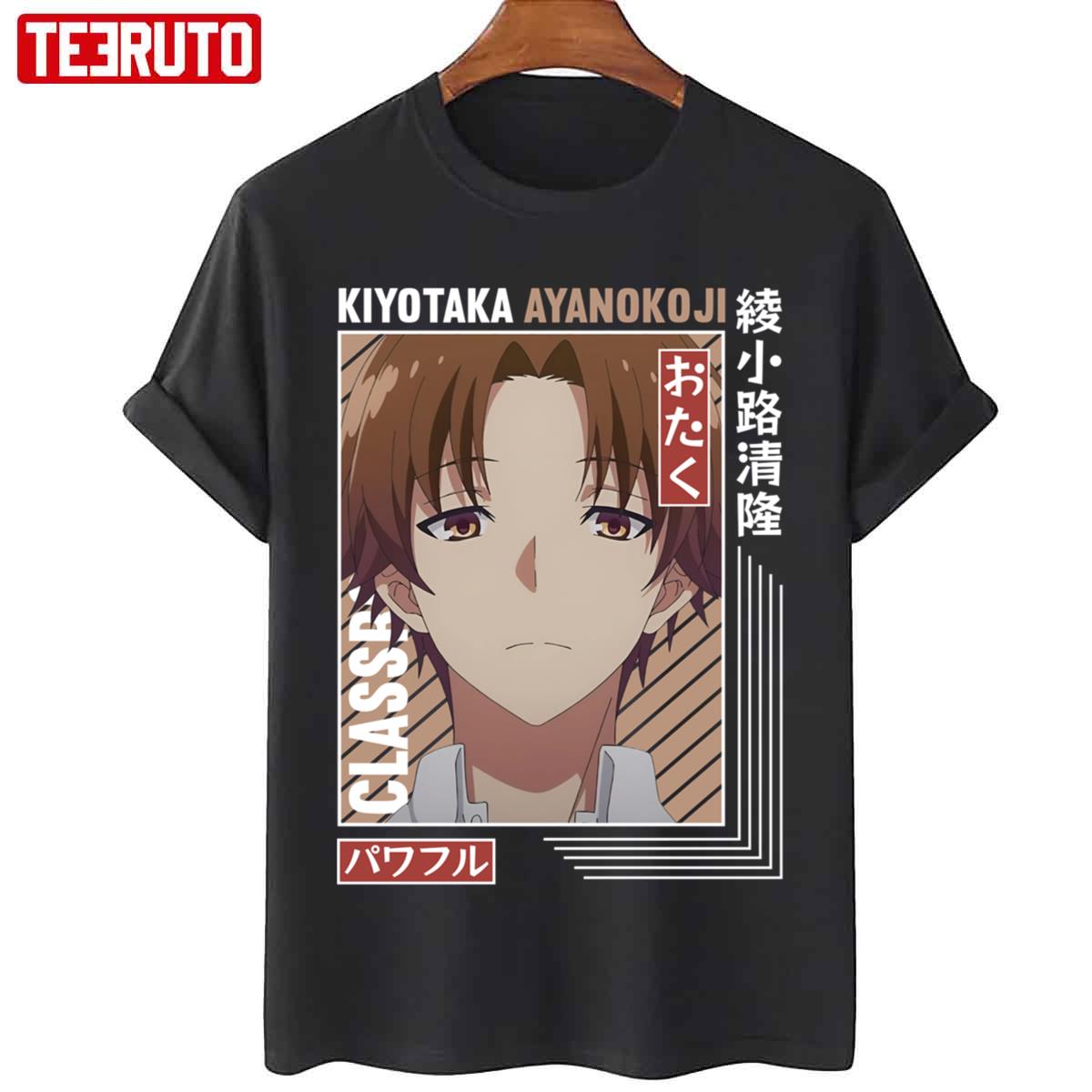 The Mask Classroom Of The Elite You-Zitsu Series Anime Kiyotaka Ayanokoji  Unisex T-Shirt - Teeruto